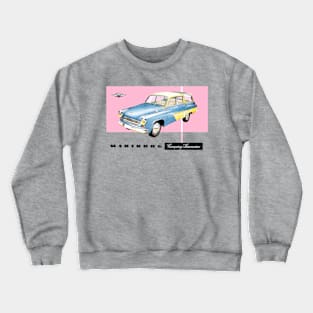 WARTBURG CAMPING LIMOUSINE - advert Crewneck Sweatshirt